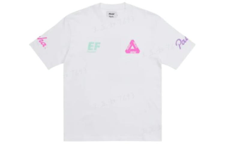 Palace X Rapha SS22 T-Shirt 'White' PLA-SS22-265
