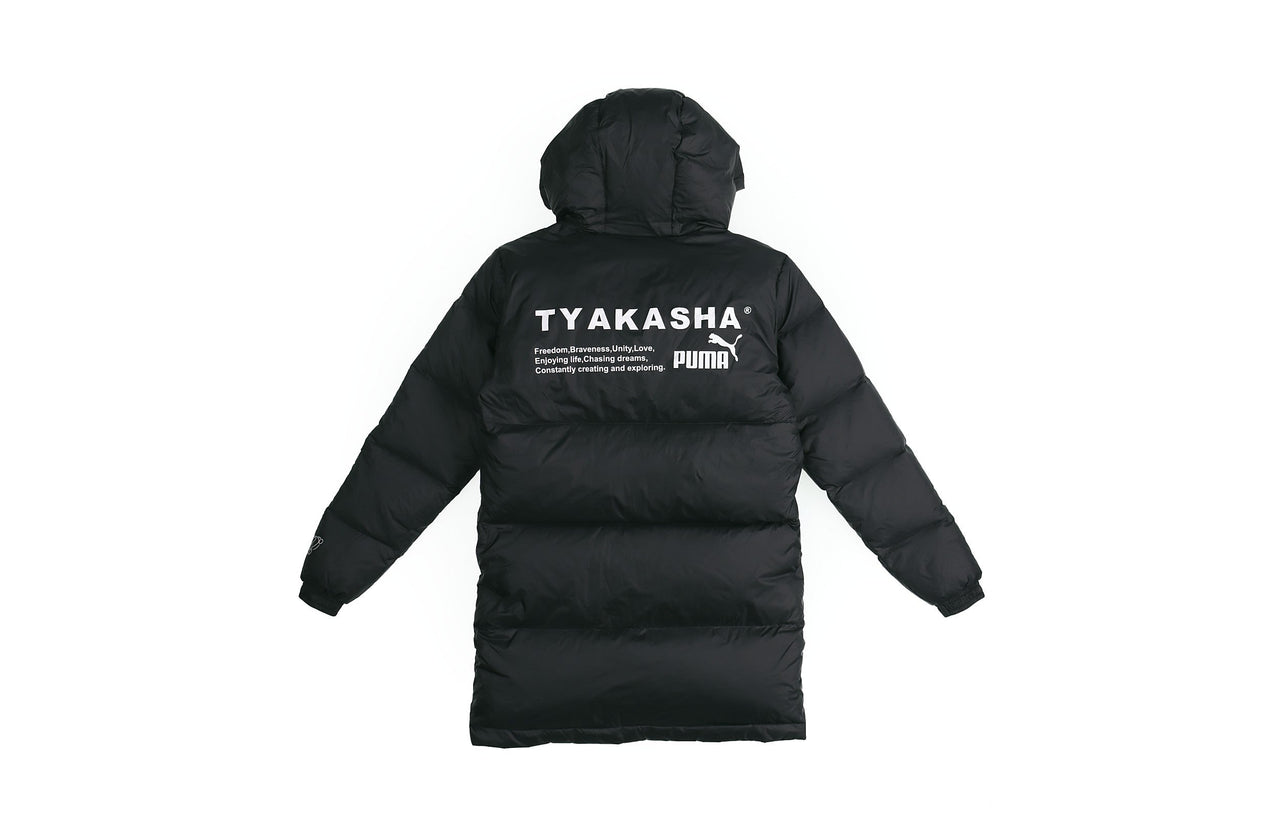 PUMA x Tyakasha Down Parka 'Black White' 595561-01