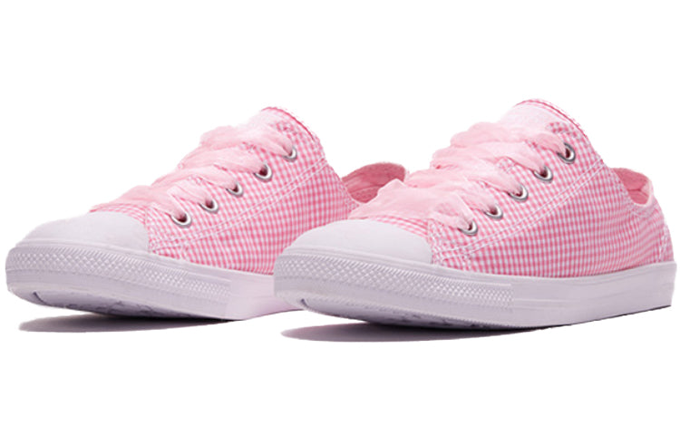 (WMNS) Converse Chuck Taylor All Star Dainty Low 'Pink Plaid' 560832C