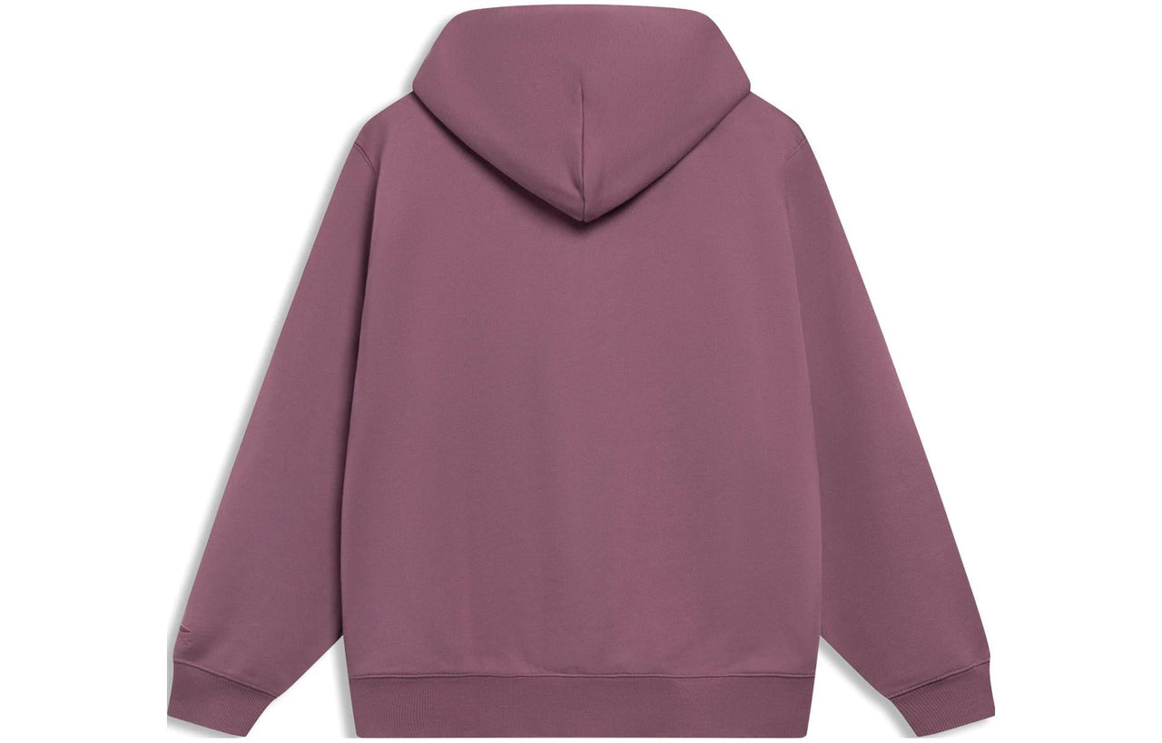 Li-Ning Chinese Color Label Logo Hoodie 'Pink' AWDT069-8