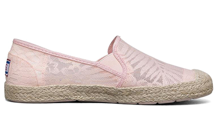 (WMNS) Skechers Flexpadrille Slip-on Shoes Pink 66666281-PNK