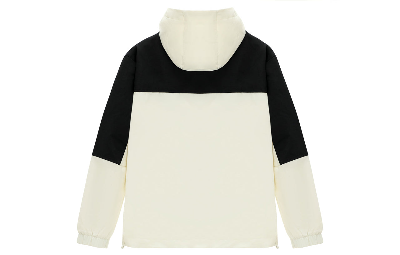 New Balance Windproof Sport Jacket 'White Black' AMJ31304-CIC