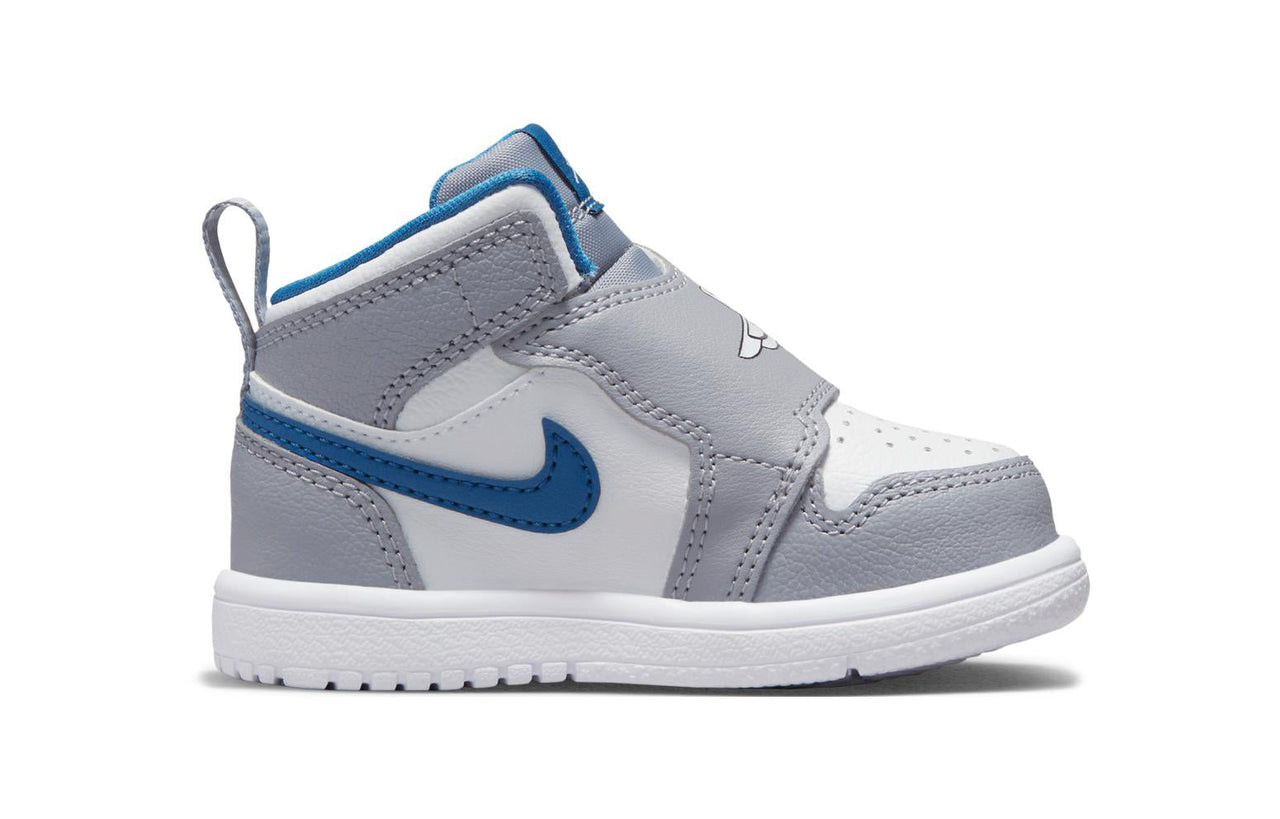 (TD) Air Jordan Sky Jordan 1 'Gray White Blue' BQ7196-014