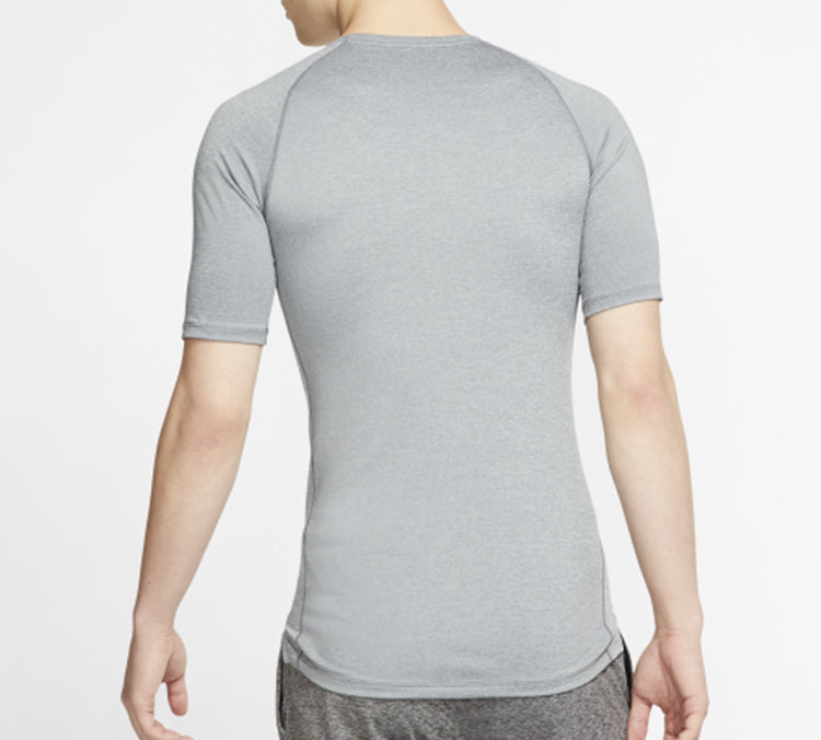 Nike Pro Training Tight Short Sleeve Gray Light gray BV5632-085