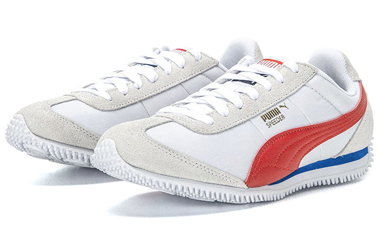 PUMA Speeder SD 'White High Risk Red' 390558-04