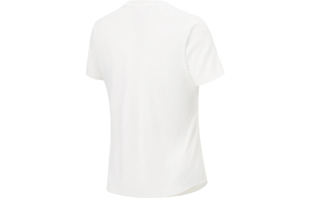 (WMNS) Li-Ning Training T-shirt 'White' ATST578-1