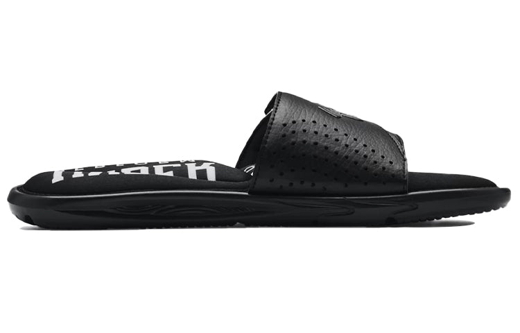 Under Armour Ignite 6 Graphic Strap Slide 'Black' 3024451-001