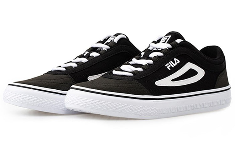 (WMNS) FILA FUSION Fila Classic Boarder 'Black And White' T12W034405FBK