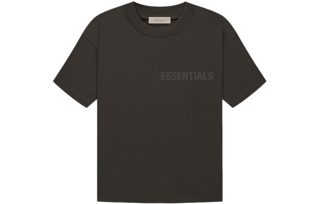 Fear of God Essentials FW22 Short Sleeve Tee 'Off Black' FOG-FW22-382