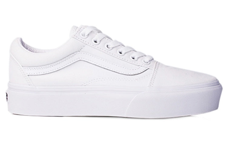 (WMNS) Vans Old Skool Platform 'True White' VN0A3B3UW00