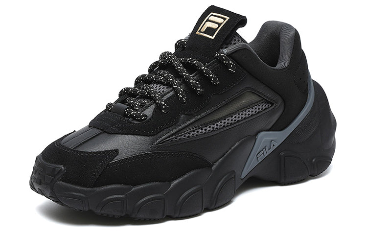 (WMNS) FILA Fashion Sneakers Low-Top Grey/Black F12W144120FBC