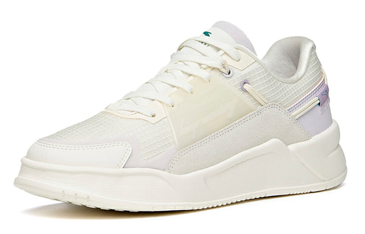 (WMNS) ANTA Skateboarding Series Sneakers 'White Purple' 922128820-3