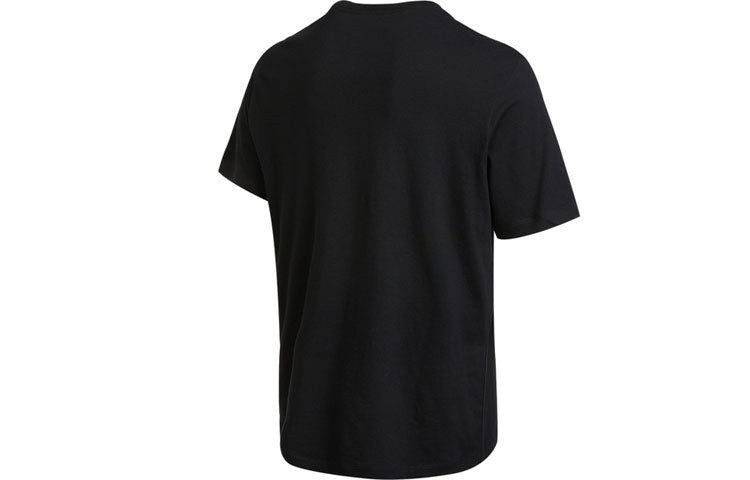 Nike Sportswear Alphabet Flowers Printing Round Neck Casual Short Sleeve Black DQ1038-010