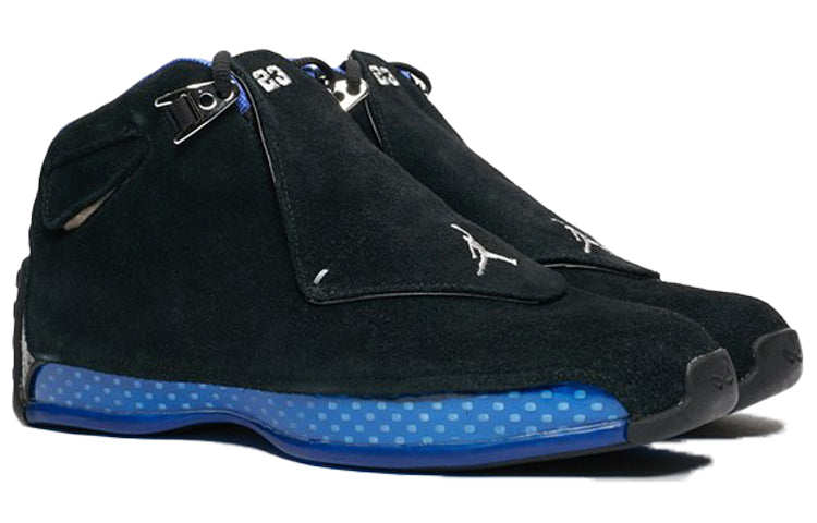 Air Jordan 18 Retro 'Black Sport Royal' 2018 AA2494-007