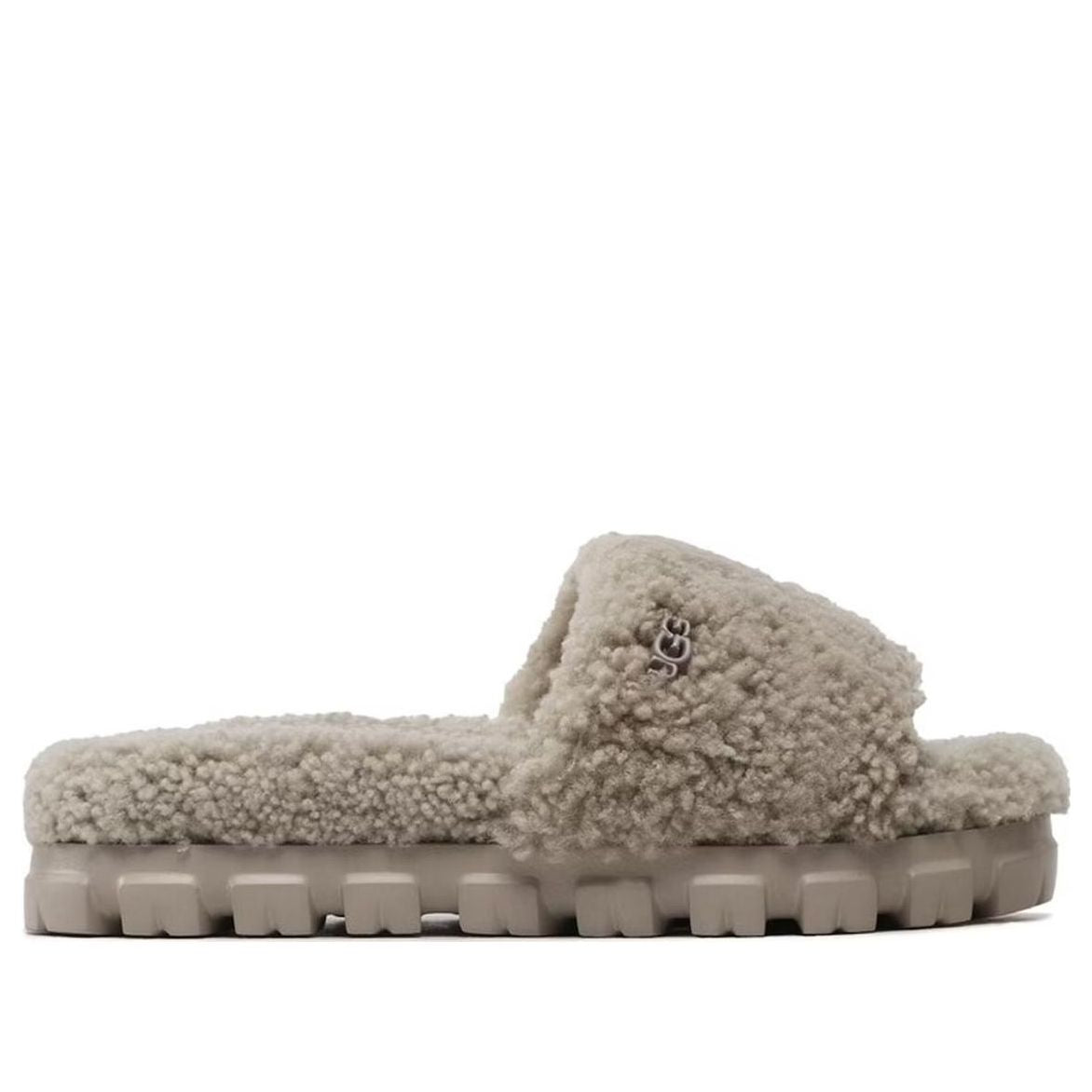 (WMNS) UGG Cozetta Curly Slide 'Goat' 1130838-GOA