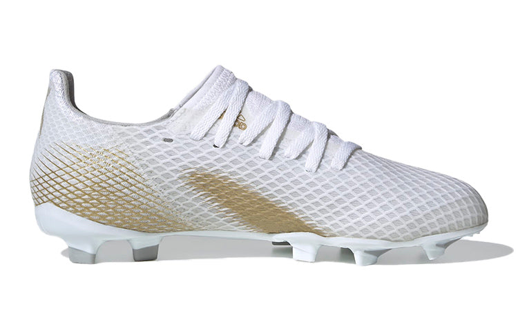 (GS) adidas X Ghosted.3 FG 'White Metallic Gold Melange' EG8210