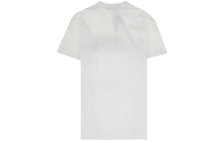 COMME des GARCONS CDG Classical Logo Applique Short-sleeve Tee Unisex White SZ-T005-051-2