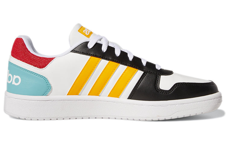 adidas neo Hoops 2.0 White/Black/Yellow GY5899