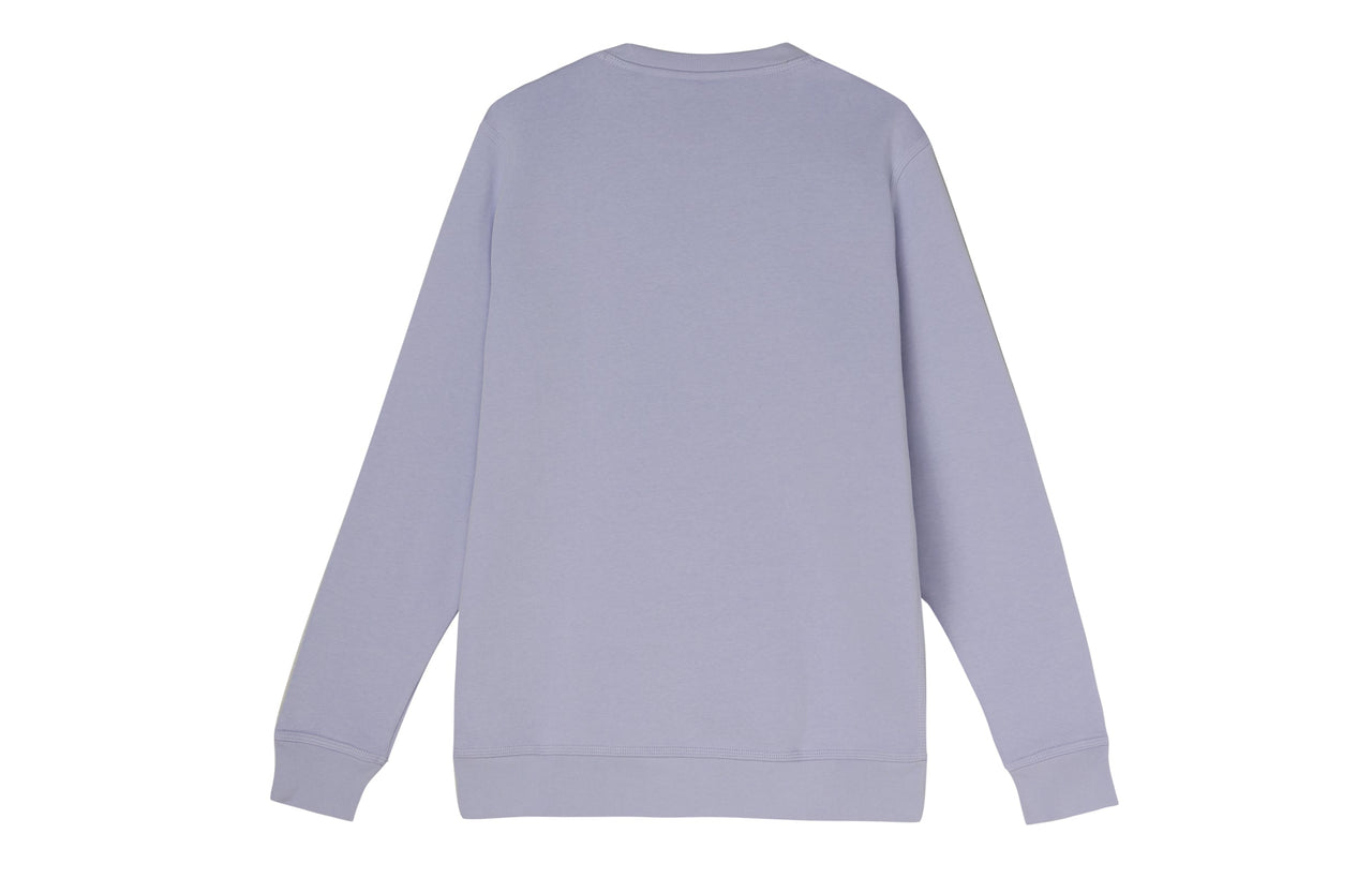 Men's Nike Solid Color Chest Brand Logo Printing Embroidered Round Neck Pullover Autumn Light Purple 916609-539