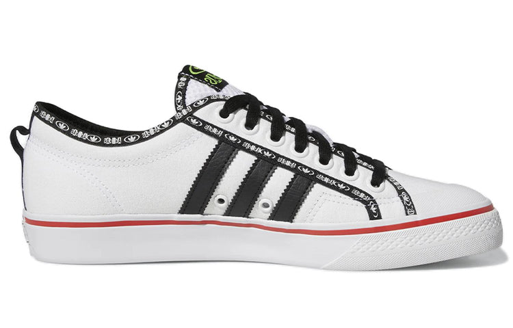 adidas Nizza 'White Vivid Red' GX6093