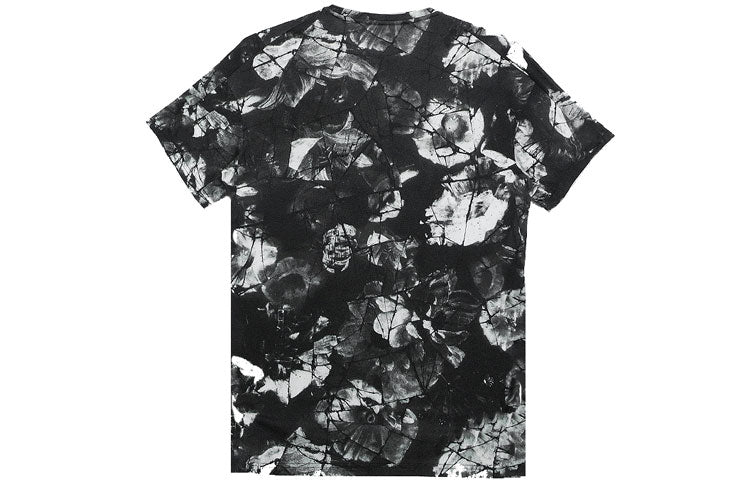 Men's Nike Pro Dri-FIT Color Block Printing Short Sleeve Black T-Shirt DQ5422-010