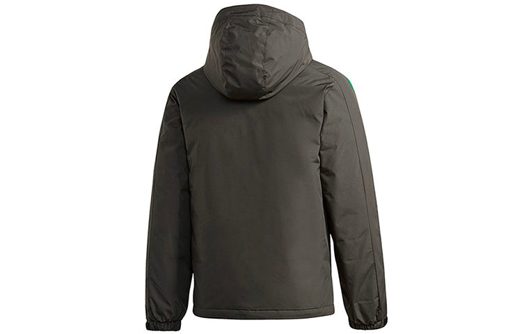 adidas 3st Down Jkt Windproof Stay Warm hooded down Jacket Gray GF0097