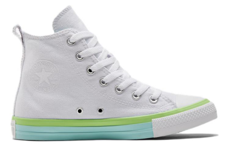 (WMNS) Converse Chuck Taylor All Star 'White Green' A00543C