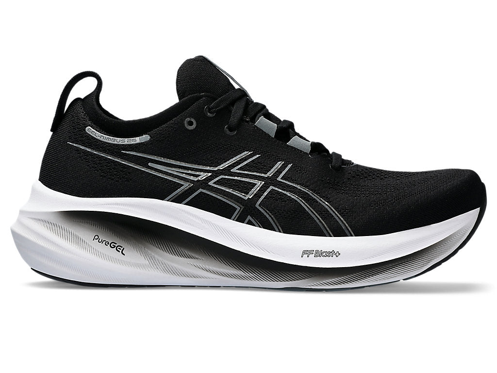 ASICS Gel-Nimbus 26 4E Wide 'Black Graphite Grey' 1011B796-001