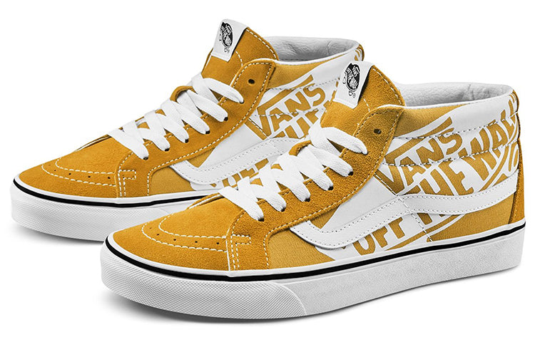 Vans SK8-Mid Reissue LOGO 'Yellow White' VN0A391FTY7
