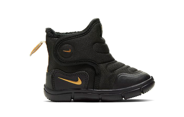 (TD) Nike Novice Boot 'Black Metallic Gold' AV8338-001