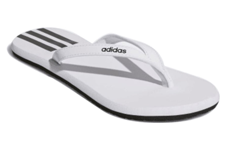 (WMNS) adidas Eezay Flip-flops Slides White/Black EG2038