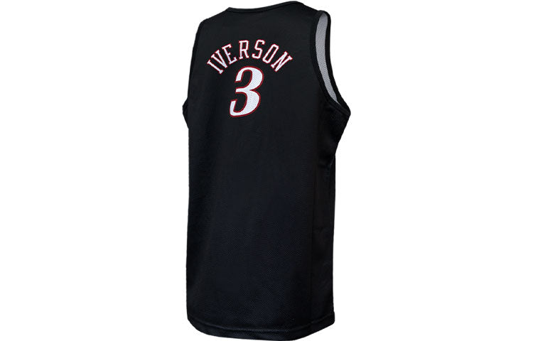 Mitchell & Ness NBA Philadelphia 76ers Allen Iverson Black TMTK3448-P76YYAIVBLCK