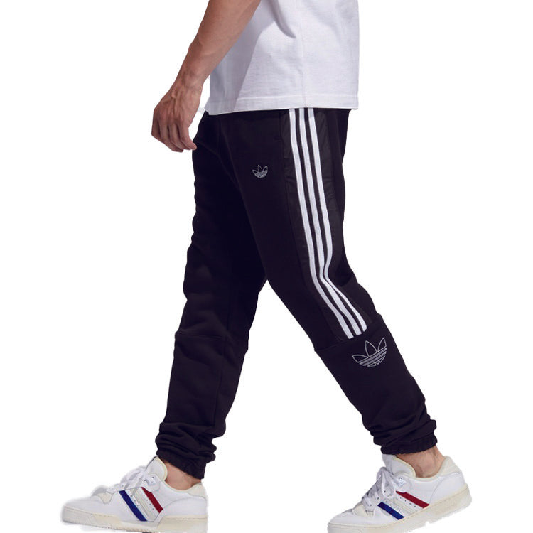 adidas Originals Outline Trefoil Joggers 'Black' ED4692