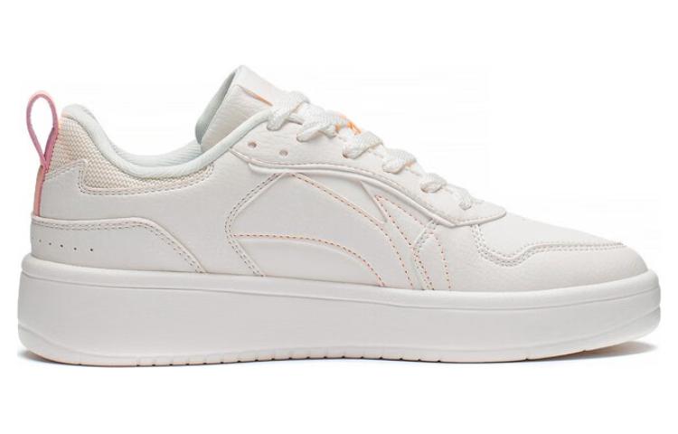(WMNS) Li-Ning Spike Years 'White Orange' AGCT148-2