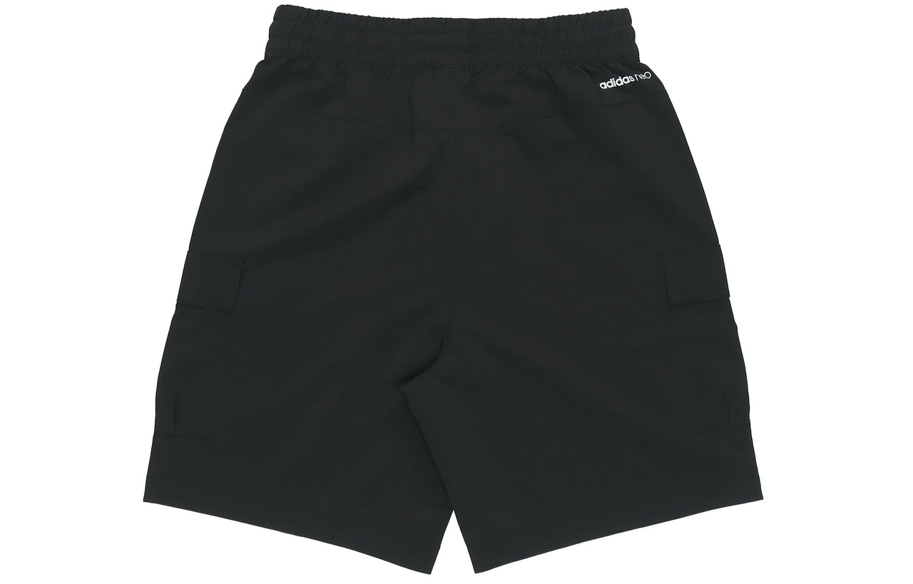 adidas neo Casual Sports Woven Cargo Shorts Black H61988