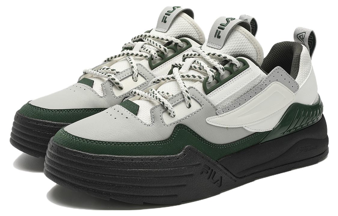 FILA Court Deluxe Low Shoes 'Grey White Black' F12M341224FSG