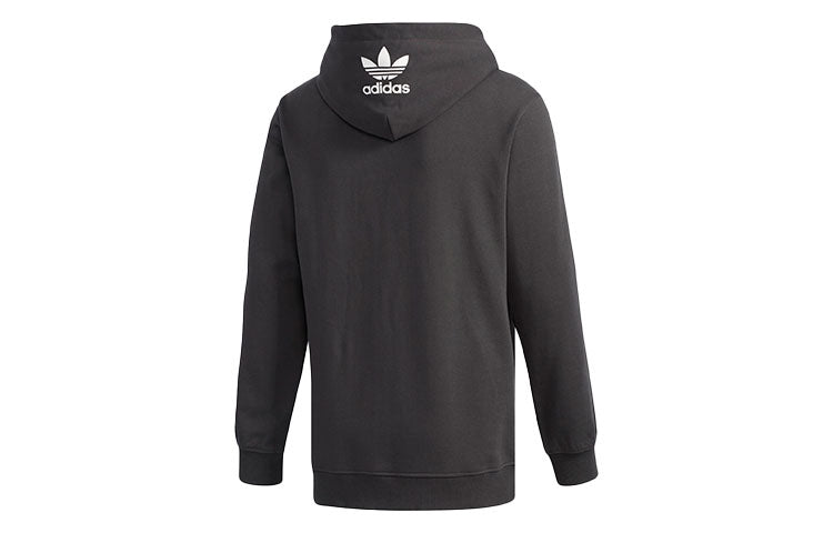 adidas originals Camouflage logo Printing Sports Cozy Pullover Black DX4214