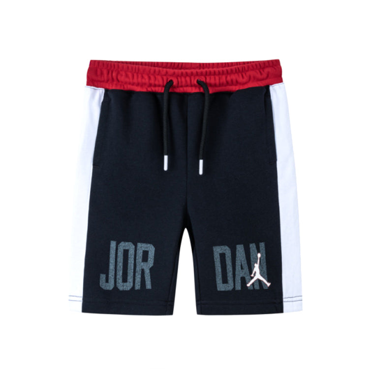(GS) Air Jordan Gym 23 Blocked French Terry Shorts 'Black' FJ5282-010