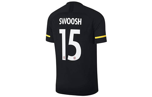 Nike X Clot Soccer Jersey Black 15Th Anniversary 'Black Yellow' AV4992-010