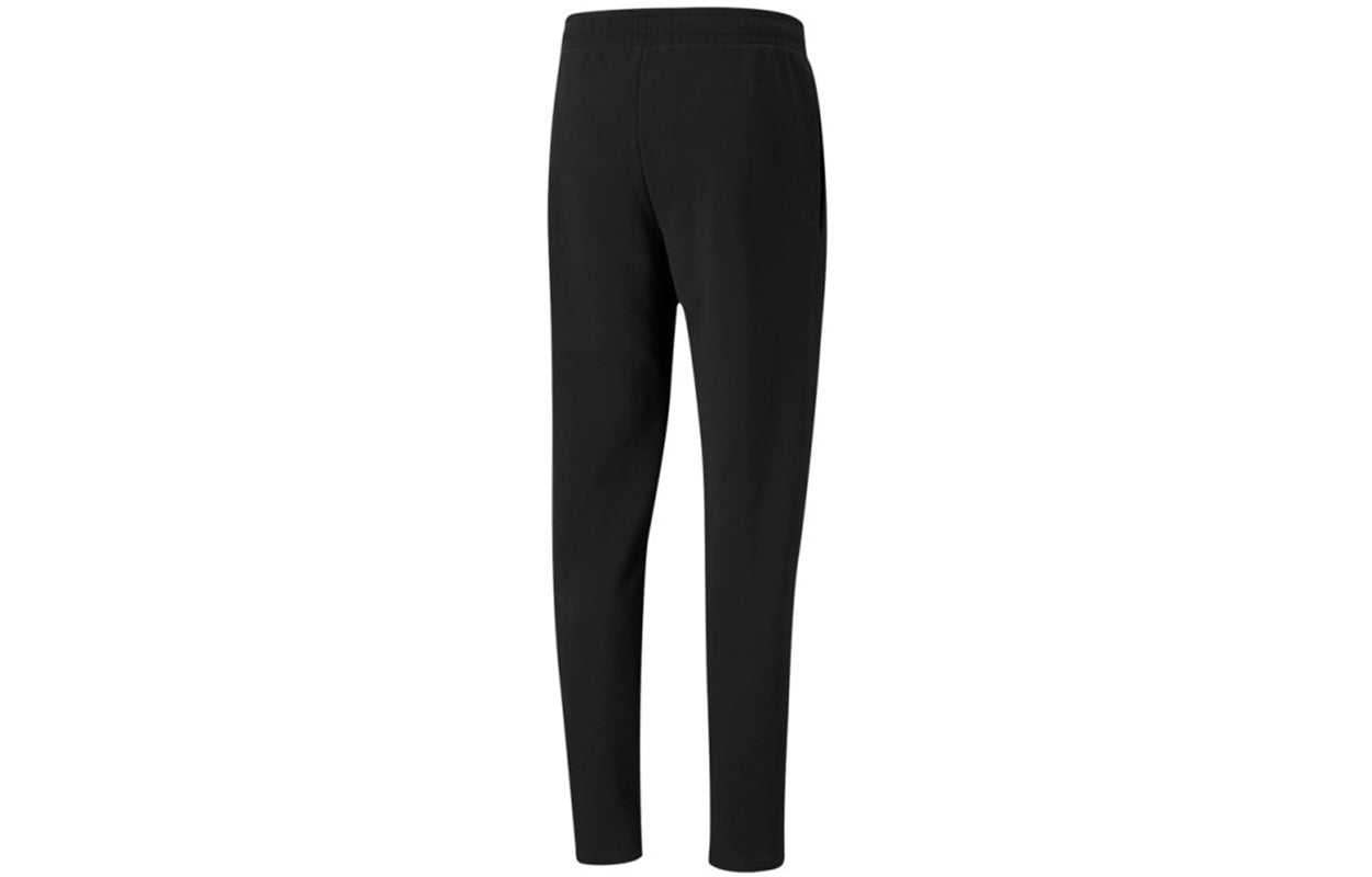 Men's PUMA Winterized Pants Side Pocket Fleece Lined Stay Warm Knit Sports Pants Black 846550-01