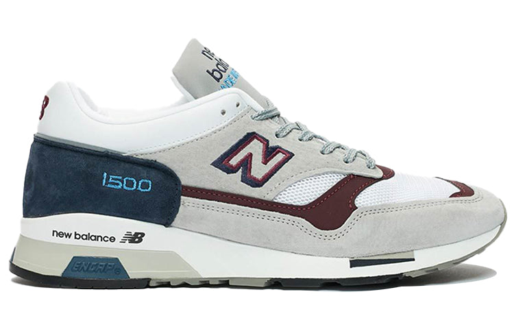 New Balance 1500 Made in England 'Grey Burgundy' M1500NBR