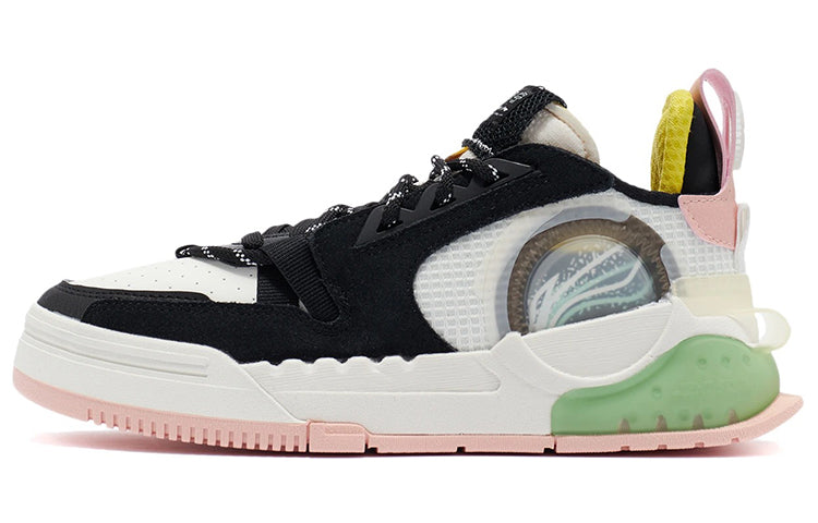 (WMNS) Li-Ning 001 Origin 'Black White' AGCR232-2
