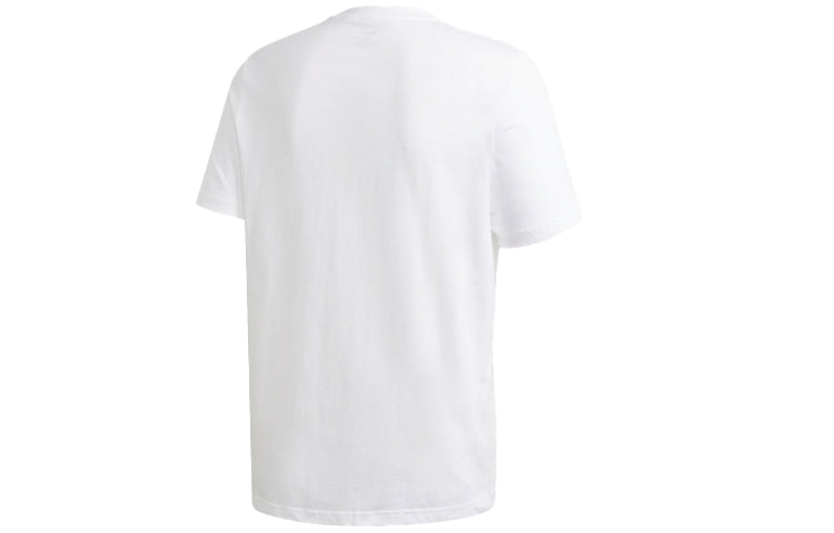 adidas BRUSHSTROKE Sports Running Gym Training Tops White GD5894