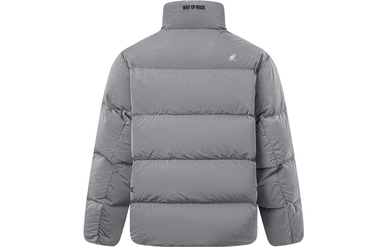Li-Ning Way Of Wade Logo Down Jacket 'Grey' AYMT165-1