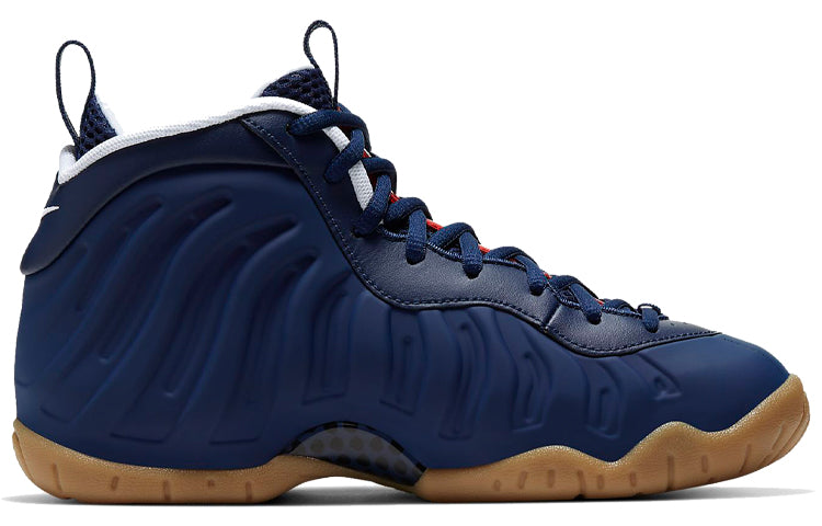 (GS) Nike Little Posite Pro 'Blue Void University Red' 644792-405