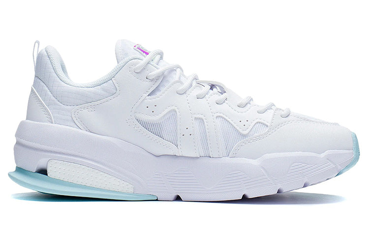 (WMNS) Li-Ning Flex Sportstyle Shoes 'White Ice Blue' AGLS114-2