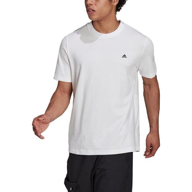 adidas Comfy And Chill Short Sleeve T-Shirt 'White' GR4080