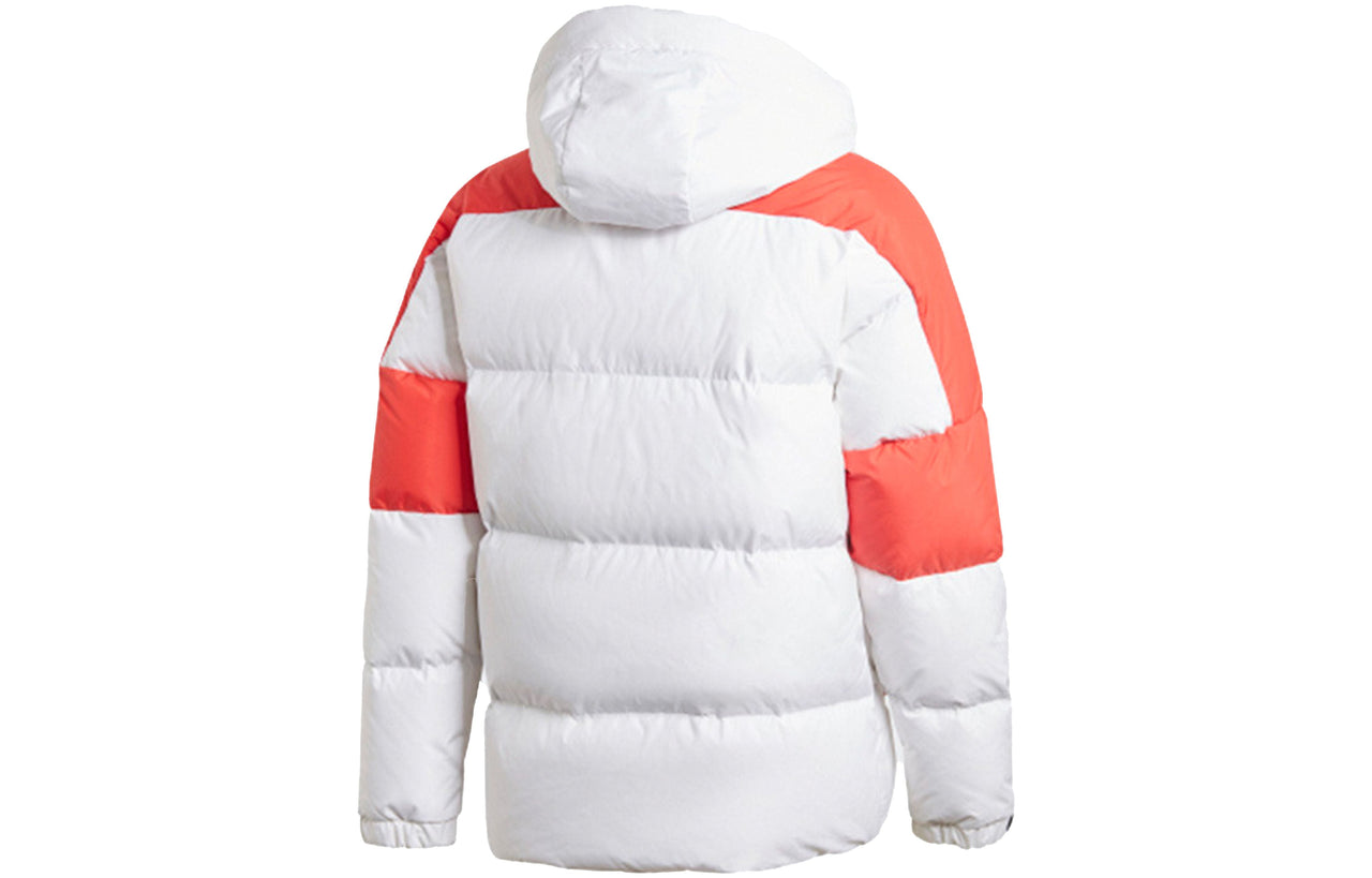 adidas Warm Outdoor Sports Down Jacket Male White GF0106