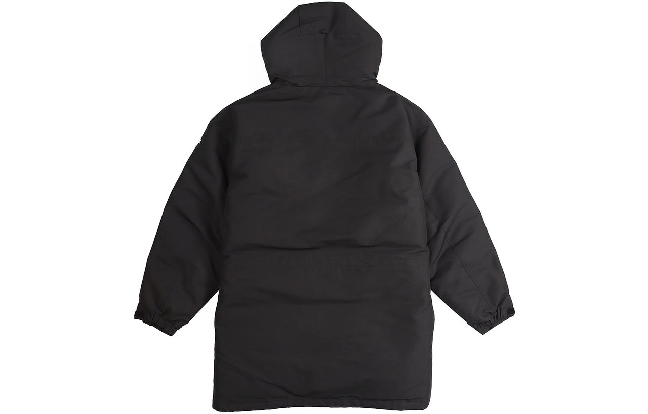 adidas Outdoor Sports Windproof Warm Hood Down Jacket Men's Black GN9835