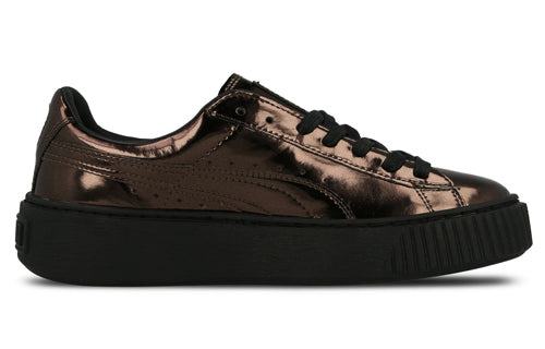 (WMNS) PUMA Basket Platform 'Metallic Bronze' 362339-03